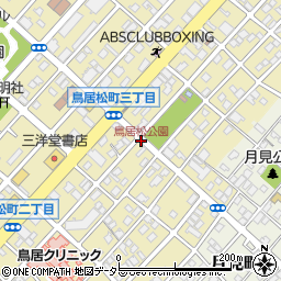 鳥居松公園周辺の地図