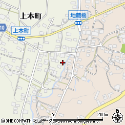 愛知県瀬戸市上本町414周辺の地図