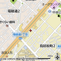 カラオケビッグエコー春日井店周辺の地図