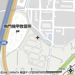 静岡県御殿場市神山1925-1859周辺の地図