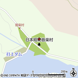 江口夜詩記念館周辺の地図