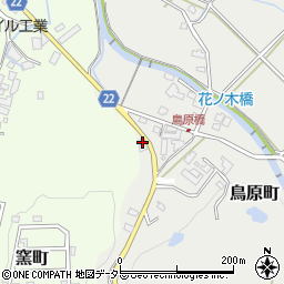 愛知県瀬戸市鳥原町26周辺の地図
