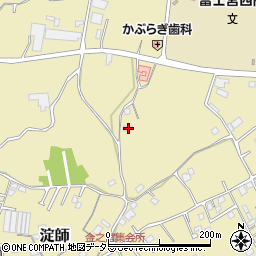 静岡県富士宮市淀師1469周辺の地図