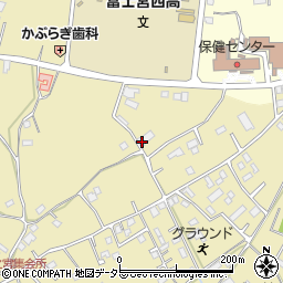 静岡県富士宮市淀師1503周辺の地図