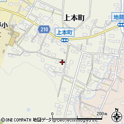 愛知県瀬戸市上本町192周辺の地図