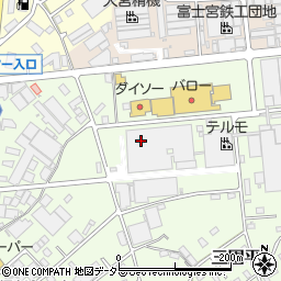 テルモビジネスサポート株式会社　富士宮営業所周辺の地図