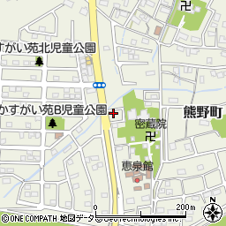愛知県春日井市熊野町3133-15周辺の地図