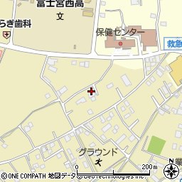 静岡県富士宮市淀師1179周辺の地図