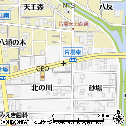 愛知県北名古屋市高田寺杁ノ口周辺の地図