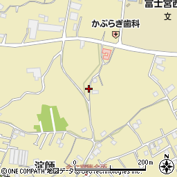 静岡県富士宮市淀師1444周辺の地図