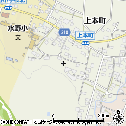 愛知県瀬戸市上本町110周辺の地図