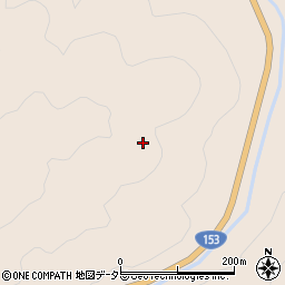 愛知県豊田市大野瀬町ニホンギ周辺の地図