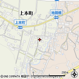 愛知県瀬戸市上本町399周辺の地図