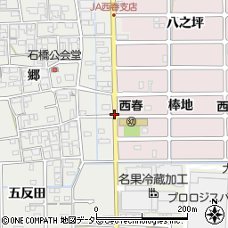 愛知県北名古屋市石橋（東出）周辺の地図