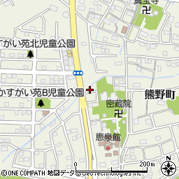愛知県春日井市熊野町3133-19周辺の地図