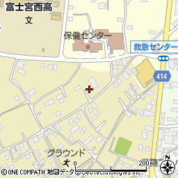 静岡県富士宮市淀師1167周辺の地図