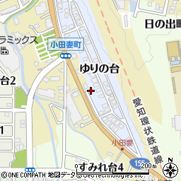 愛知県瀬戸市ゆりの台26周辺の地図