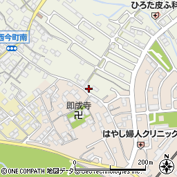 滋賀県彦根市西今町206周辺の地図