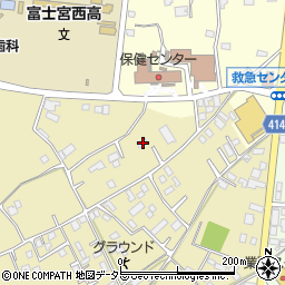 静岡県富士宮市淀師1176周辺の地図