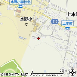 愛知県瀬戸市上本町16周辺の地図