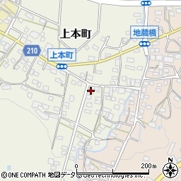 愛知県瀬戸市上本町382周辺の地図