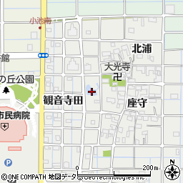 長束・梅公園周辺の地図