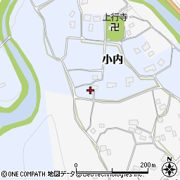 千葉県夷隅郡大多喜町小内62周辺の地図
