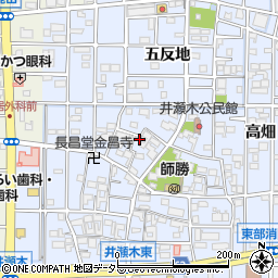 愛知県北名古屋市井瀬木居屋敷1120周辺の地図