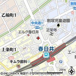名鉄協商春日井駅前第９駐車場周辺の地図