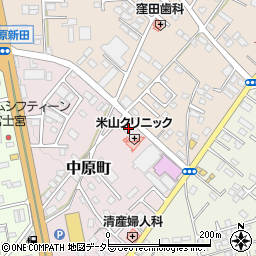 静岡県富士宮市中原町141周辺の地図
