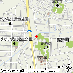 愛知県春日井市熊野町3133-17周辺の地図