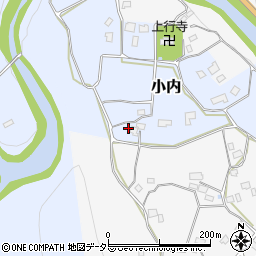 千葉県夷隅郡大多喜町小内69周辺の地図