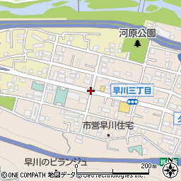 早川３周辺の地図