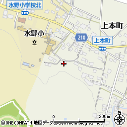 愛知県瀬戸市上本町97周辺の地図