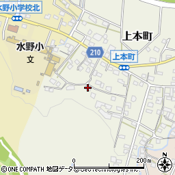 愛知県瀬戸市上本町102周辺の地図