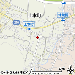 愛知県瀬戸市上本町162周辺の地図