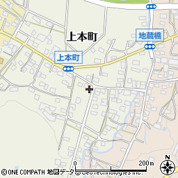 愛知県瀬戸市上本町162周辺の地図