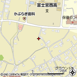 静岡県富士宮市淀師1501周辺の地図