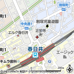 名鉄協商春日井駅前第３駐車場周辺の地図
