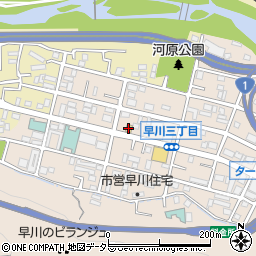 すき家小田原早川店周辺の地図