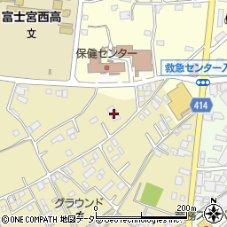 静岡県富士宮市淀師1168周辺の地図