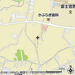 静岡県富士宮市淀師1446周辺の地図