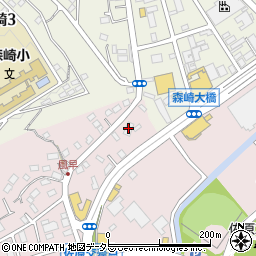 トシン電機横須賀営業所周辺の地図