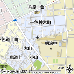 愛知県稲沢市一色神宮町33周辺の地図
