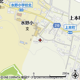 愛知県瀬戸市上本町22周辺の地図