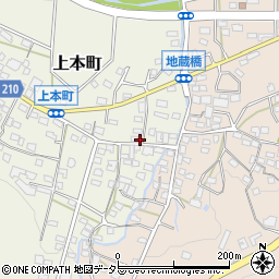 愛知県瀬戸市上本町475周辺の地図