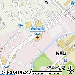 日産プリンス神奈川横須賀佐原店周辺の地図