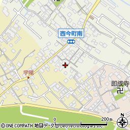 滋賀県彦根市西今町555周辺の地図