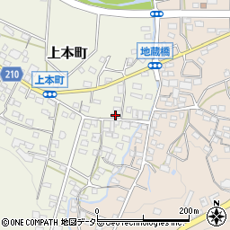 愛知県瀬戸市上本町478周辺の地図
