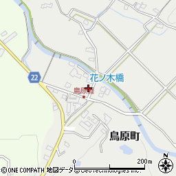 愛知県瀬戸市鳥原町110周辺の地図